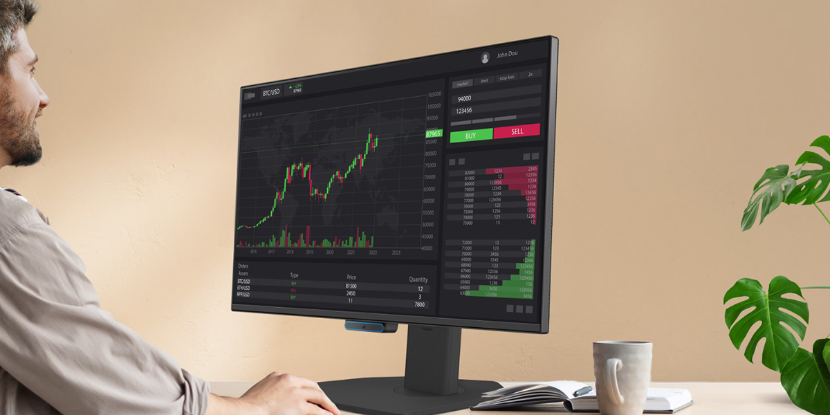 BenQ GW2790C IPS panel ve 4 kenarlı ultra ince çerçeve